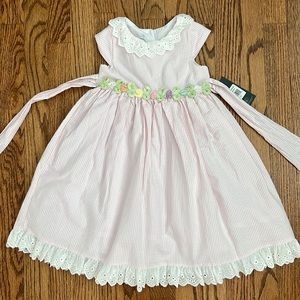 NWT Laura Ashley Seersucker Dress